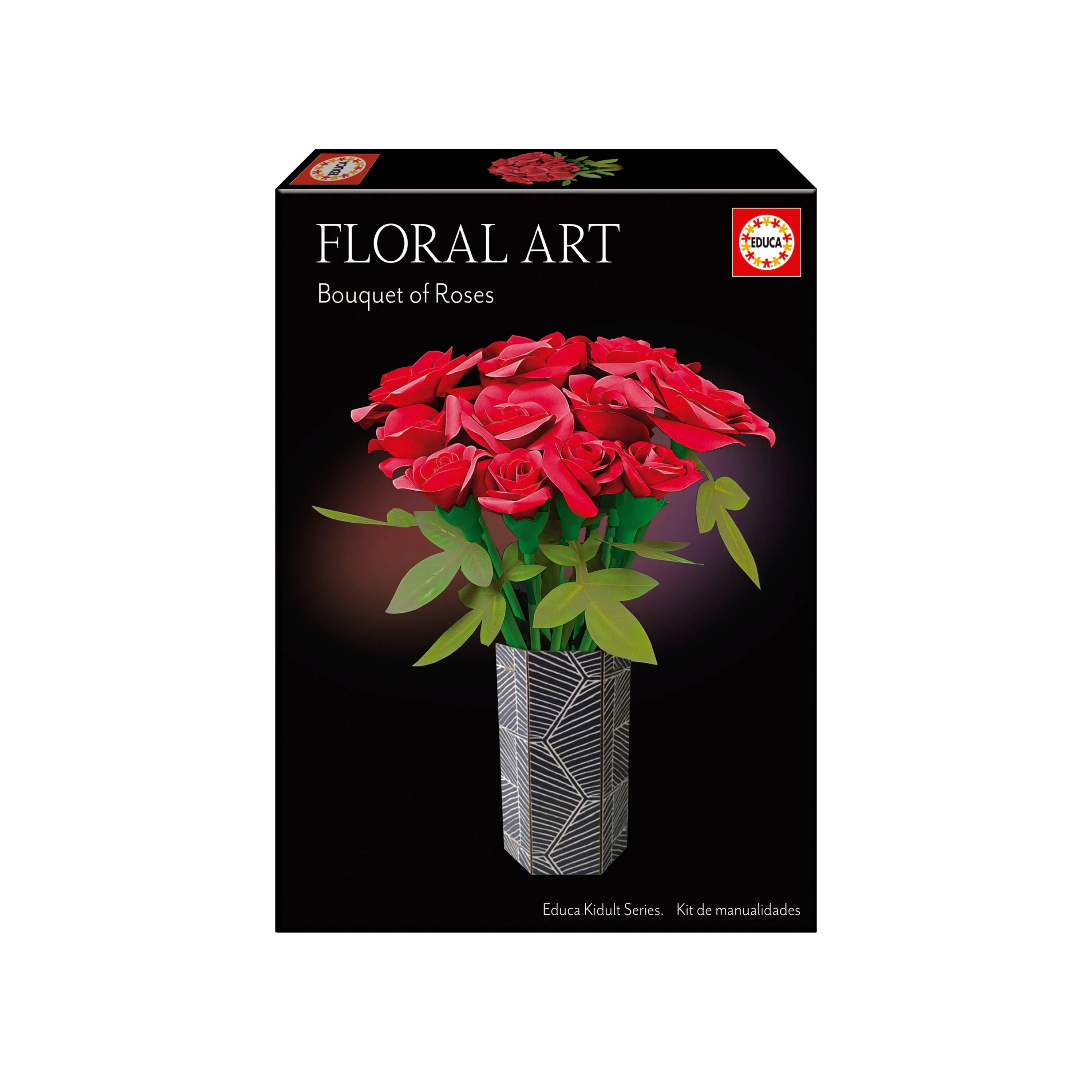 Maqueta Rosas Floral Art + Regalo Puzzle Educa - Image 5