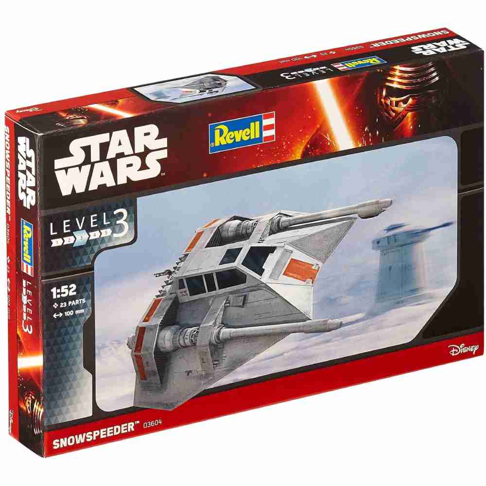 Maqueta Star Wars Aerodeslizador T-47 Snowspeeder Revell - Image 6