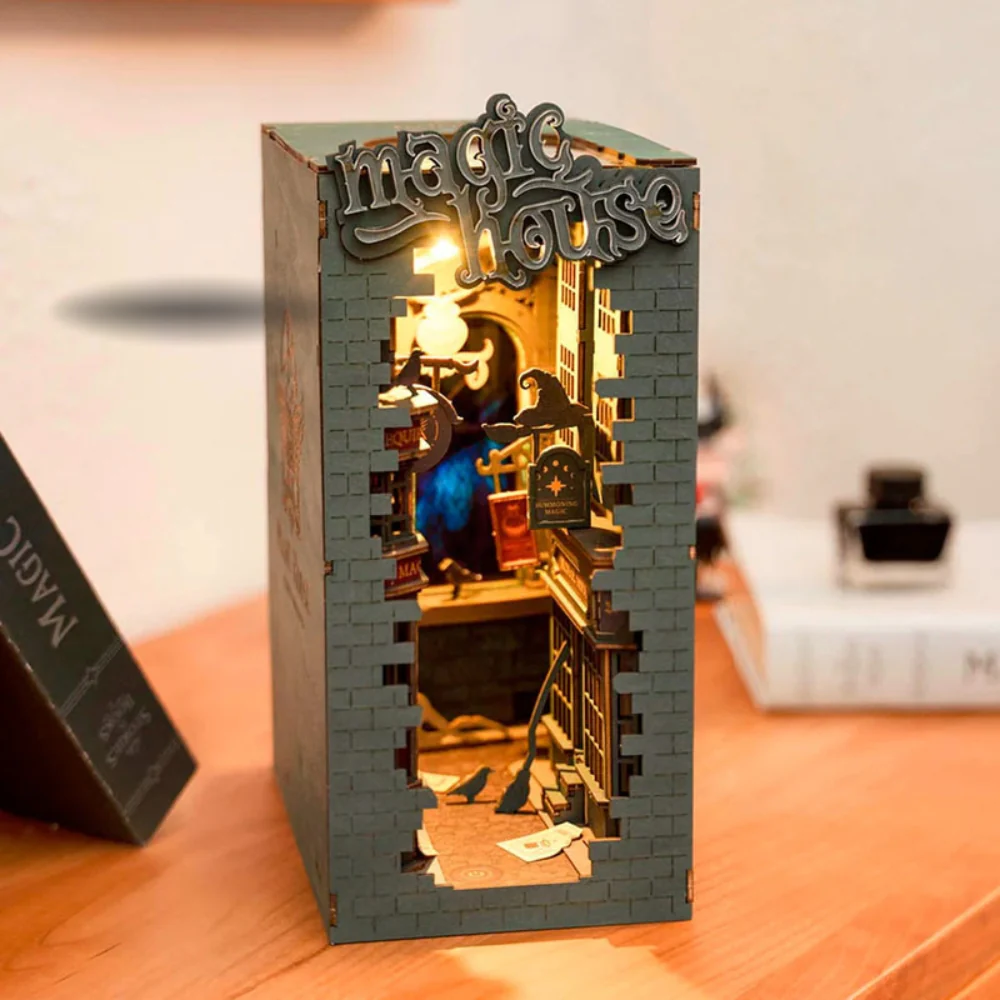 Maqueta Sujetalibros Magic House Robotime - Image 2