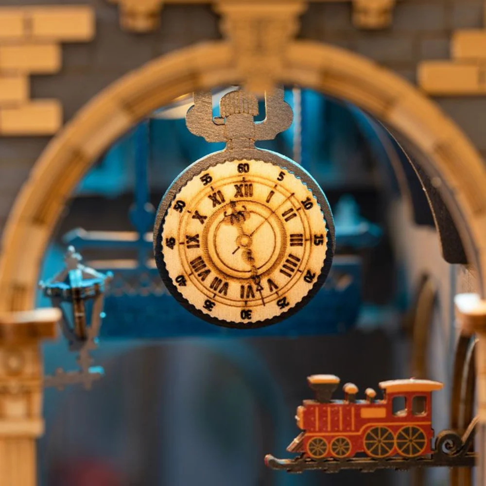 Maqueta Sujetalibros Time Travel Robotime - Image 4