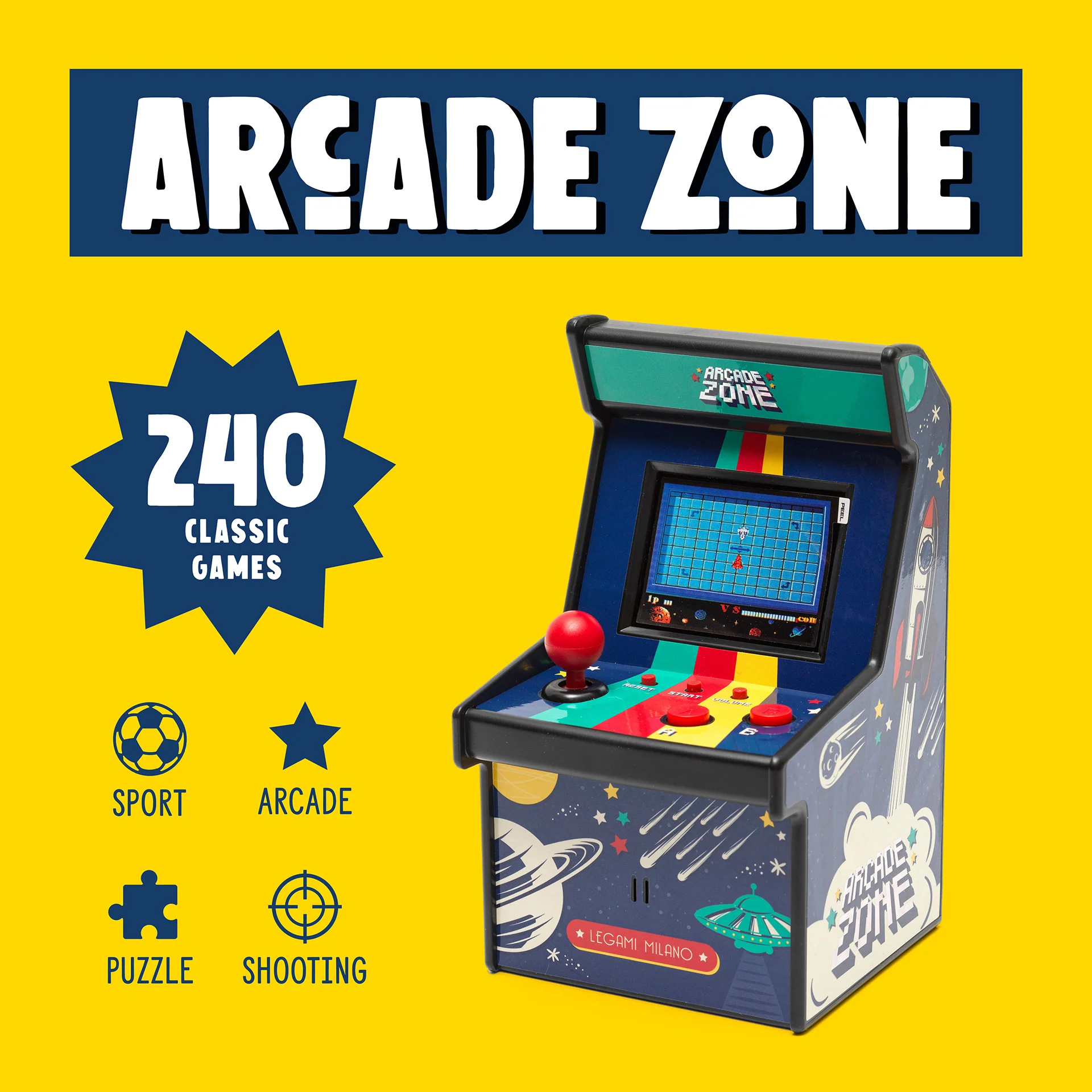Mini Juego Arcade Zone Space Legami - Image 3