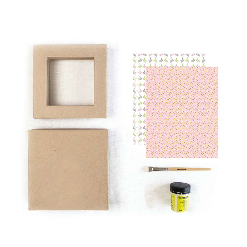 Mini Kit Adulto My Creative Moment Marco Doble Cara de la marca Décopatch - Image 2