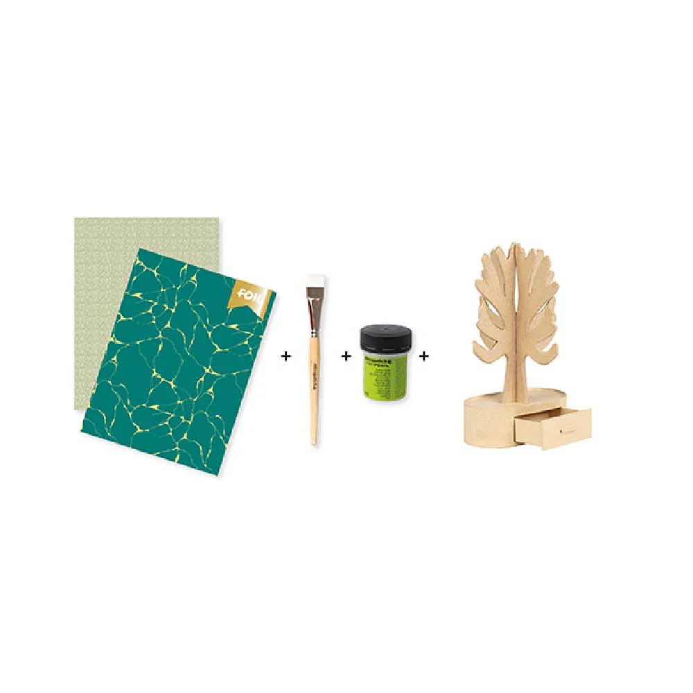 Mini Kit  Arbol Joyero Décopatch - Image 2