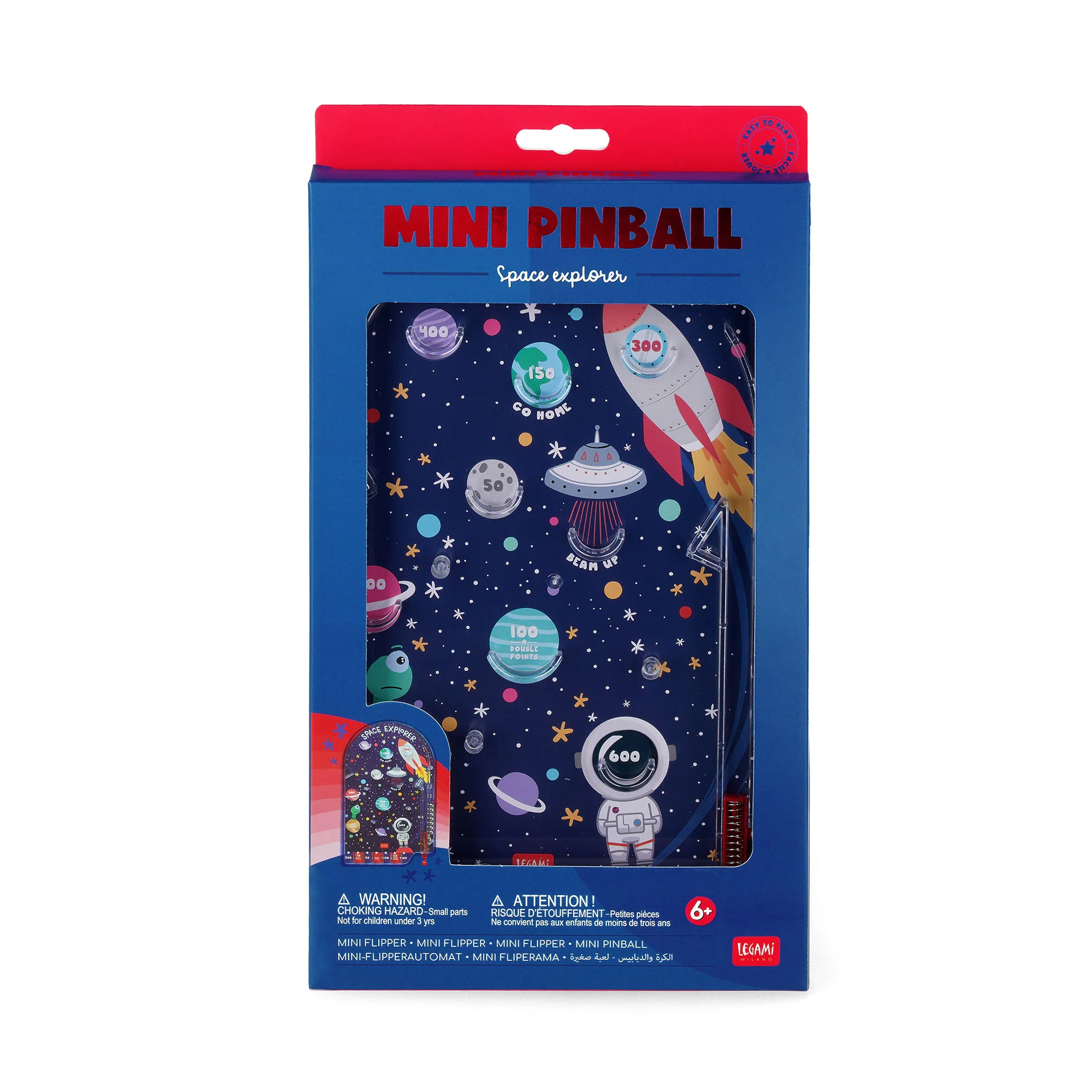 Mini Máquina de Pinball Espacial Legami - Image 3