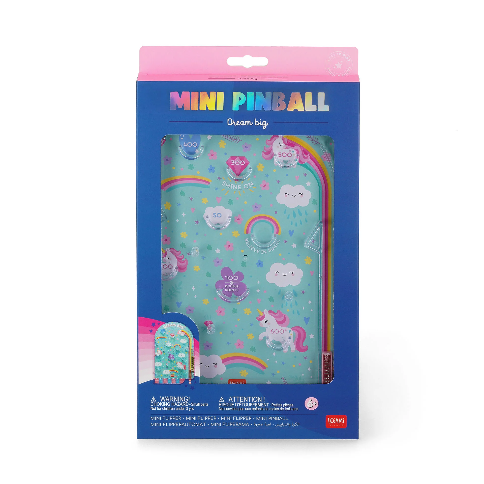 Mini Máquina de Pinball Unicornio Legami - Image 2