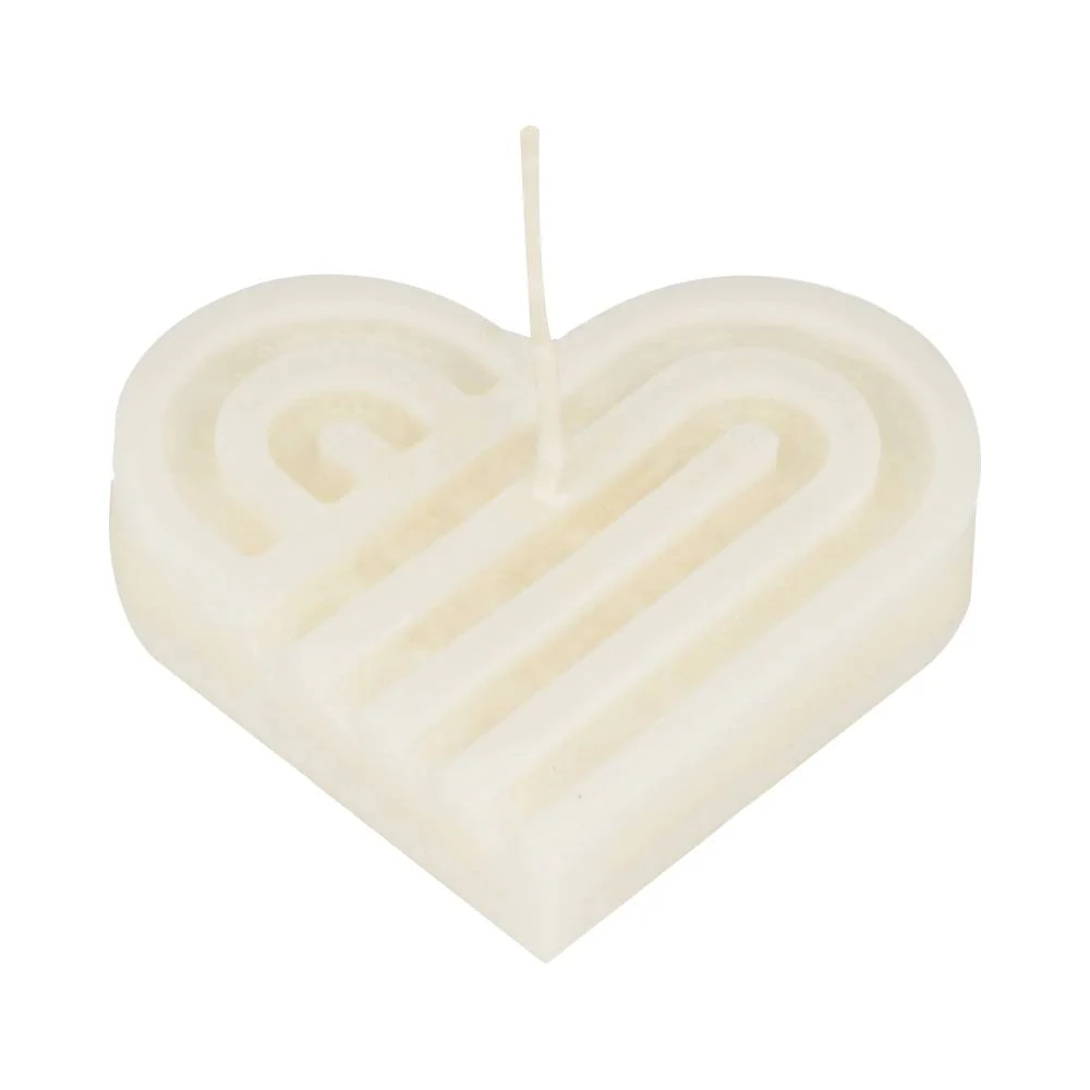 Molde Silicona Vela Corazón Plano Artemio - Image 5