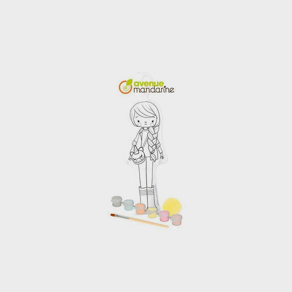 Muñeca para Pintar Chloé Avenue Mandarine - Image 3