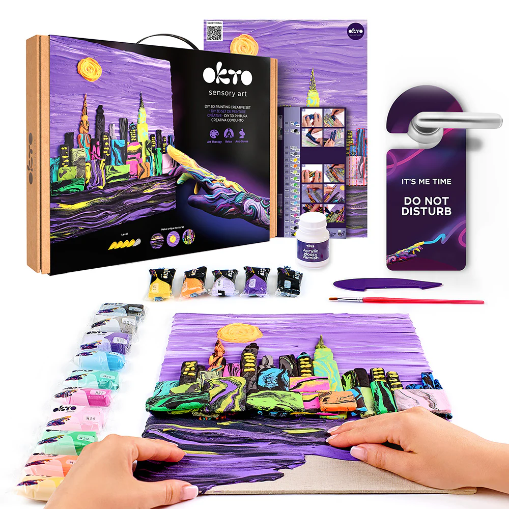 Pintura con Arcilla 3D Nueva York OKTO - Image 2
