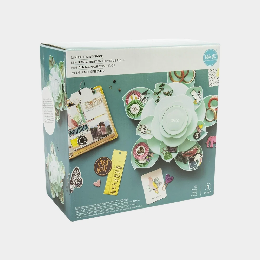 Organizador Mini Bloom Verde Mint We R Makers - Image 6