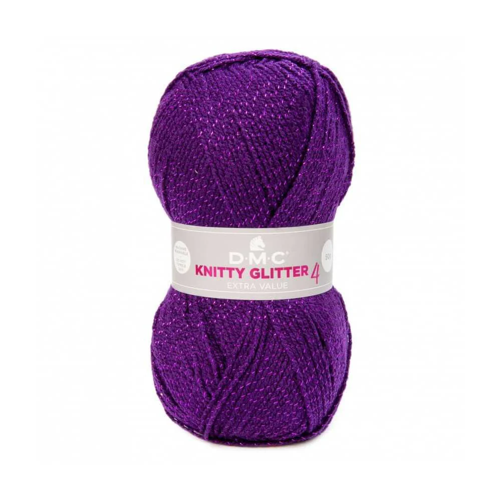 Ovillo Knitty 4 Glitter DMC