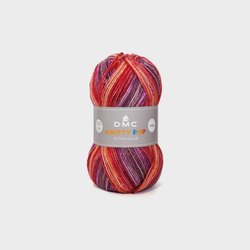 Ovillo Knitty 4 Pop DMC 50gr - Image 3