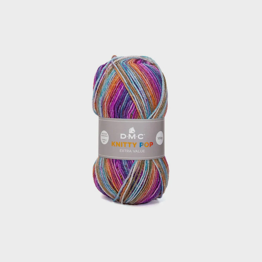 Ovillo Knitty 4 Pop DMC 50gr - Image 6