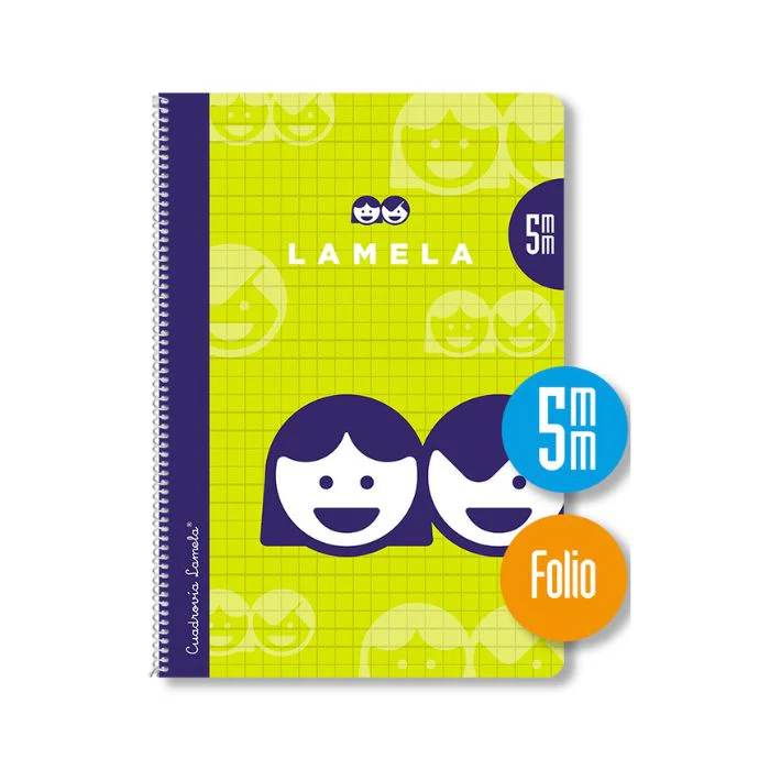 Pack 10 Cuadernos Básicos 5x5 mm 80 Hojas Lamela - Image 3