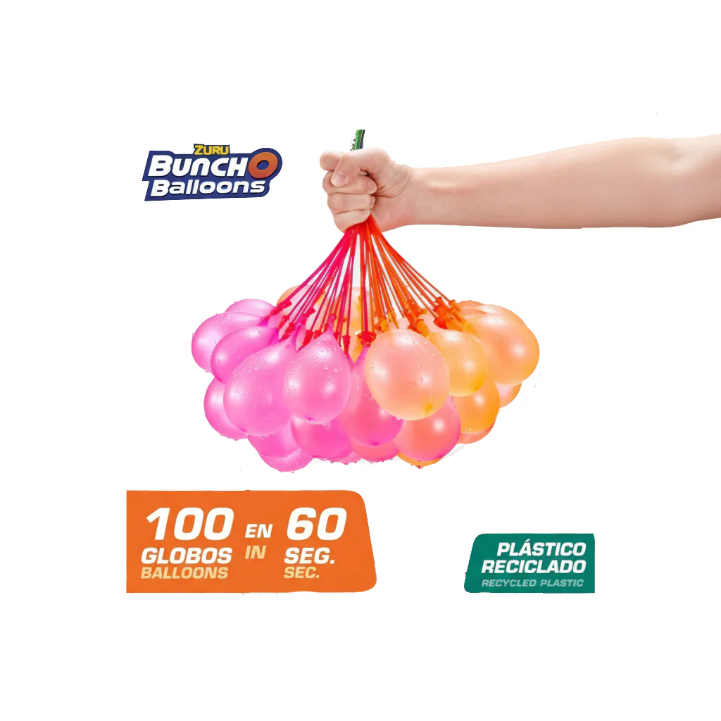 Pack 100 Globos de Agua Automáticos Colorbaby - Image 2