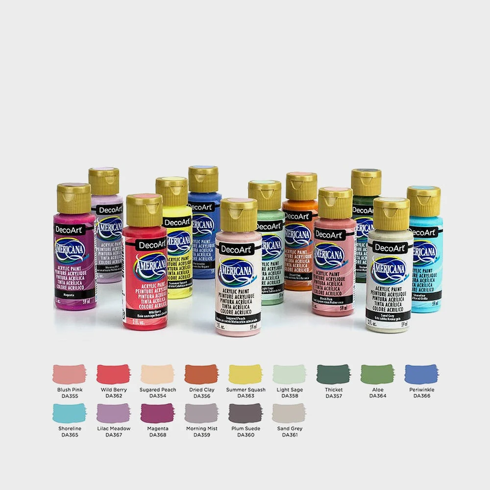 Pack 12 Pinturas Acrílicas Americana - Image 4