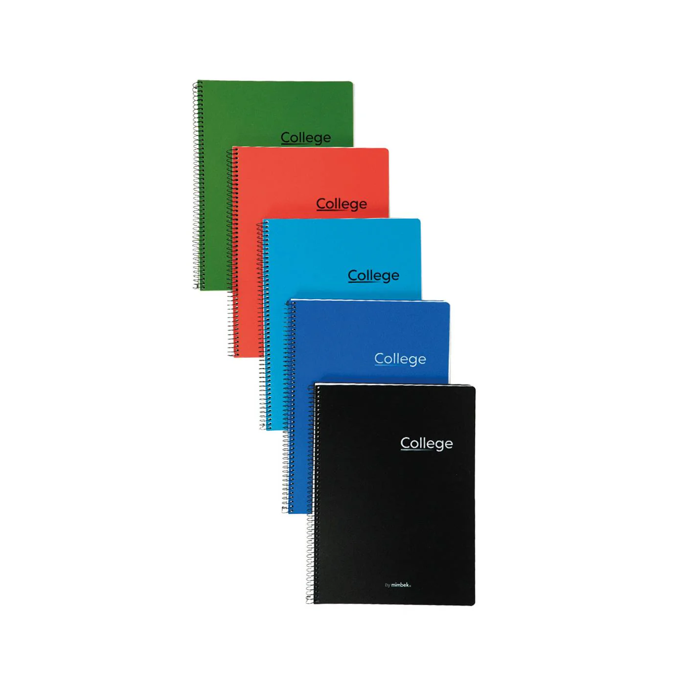 Pack 4+1 Cuadernos Escolares A4 Basic Mimbek