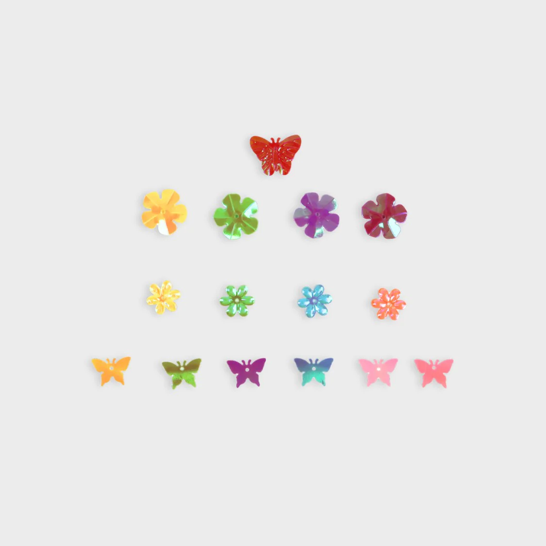 Pack Lentejuelas de Mariposas y Flores para Manualidades Layers Of - Image 2