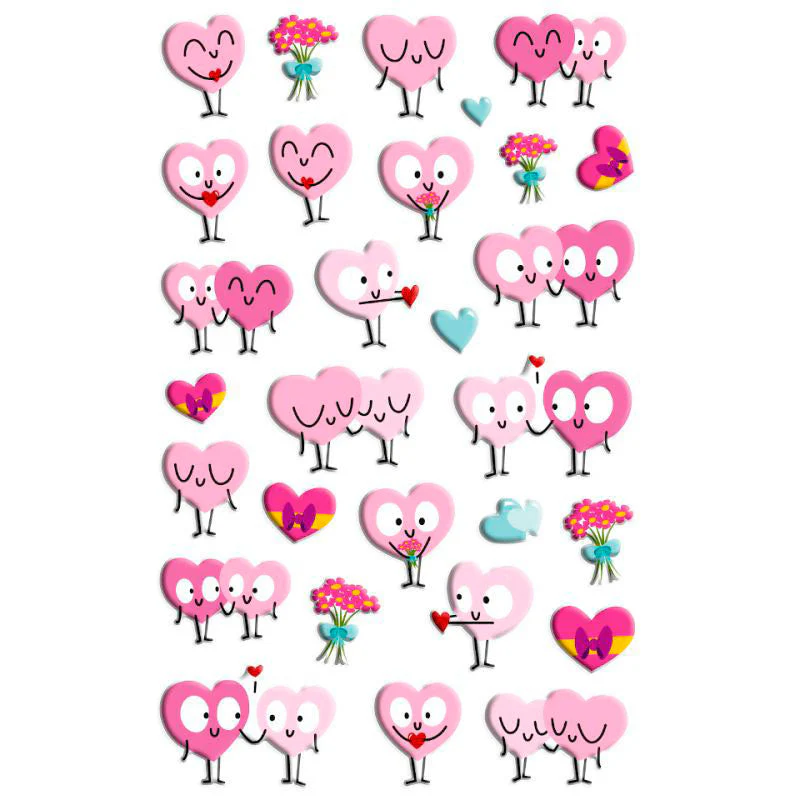 Pack Pegatinas Corazones - Image 2