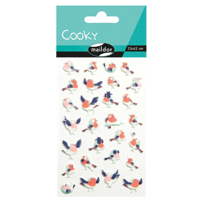 Pack Pegatinas Pajaros