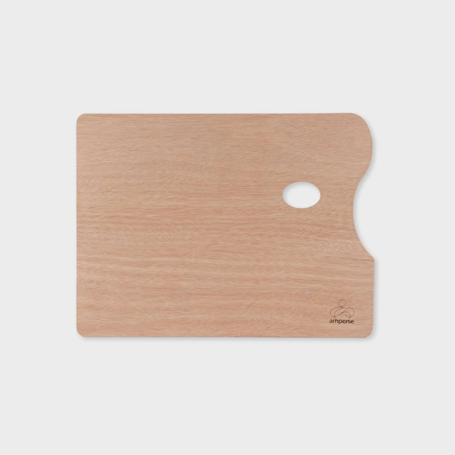 Paleta de Pintura de Madera Cuadrada Amperse