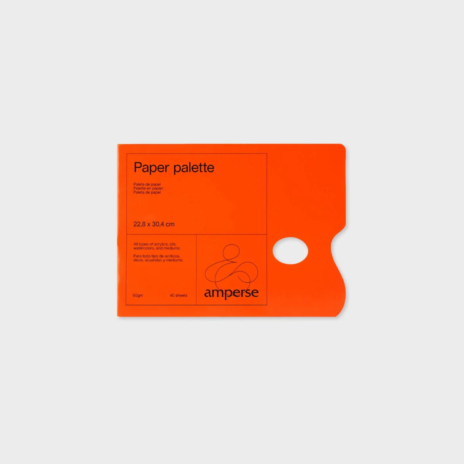 Paleta de Pintura de Papel Amperse - Image 2