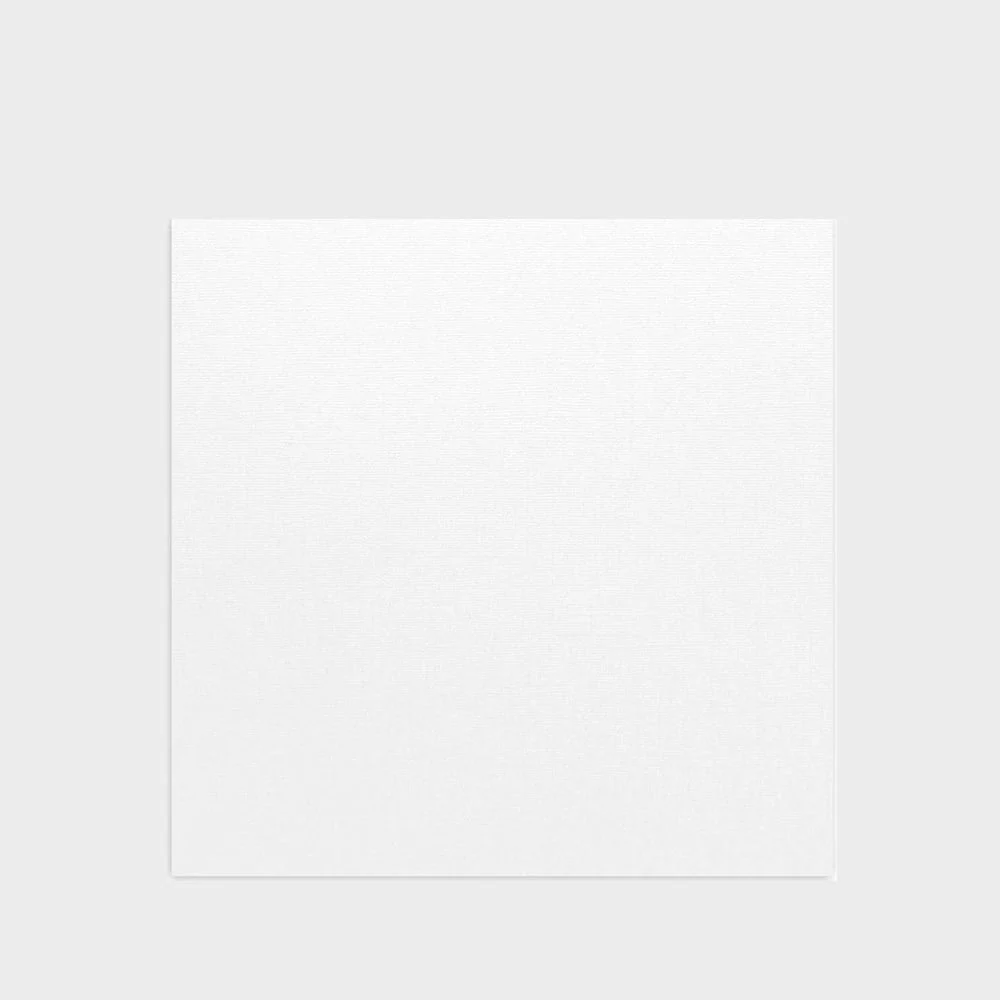Papel Básico Scrap Bazzill 30,5x30,5cm 216gr Blanco