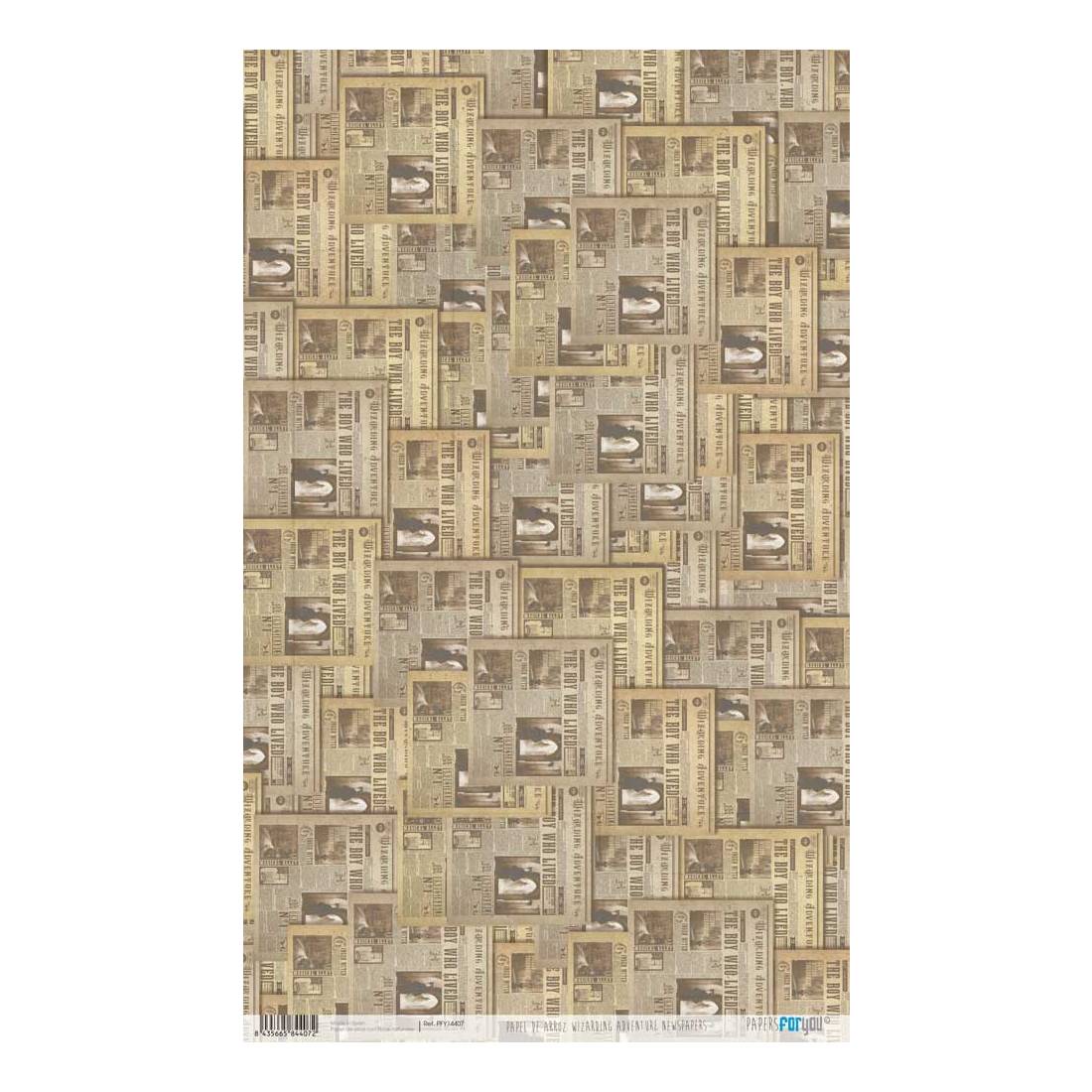 Papel de Arroz 54x33 cm Wizarding Adventure III Papers For You - Image 13