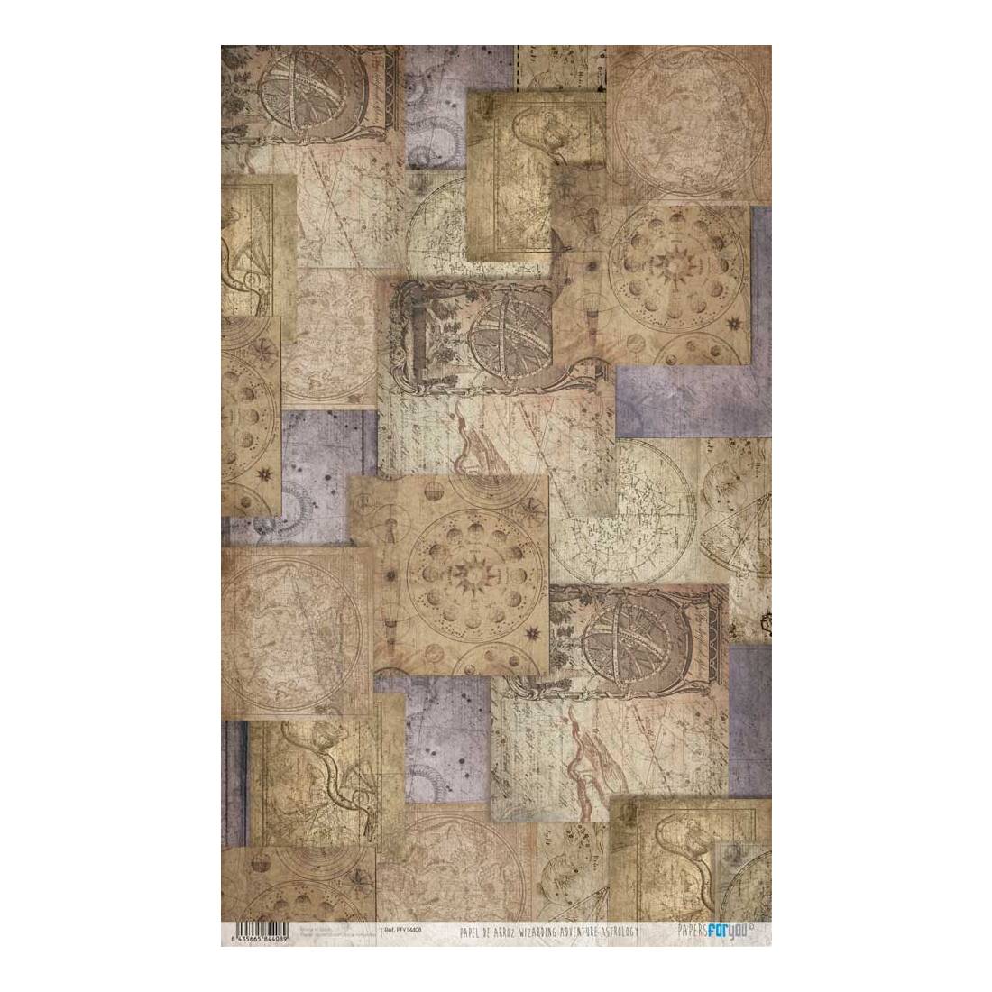Papel de Arroz 54x33 cm Wizarding Adventure III Papers For You - Image 14