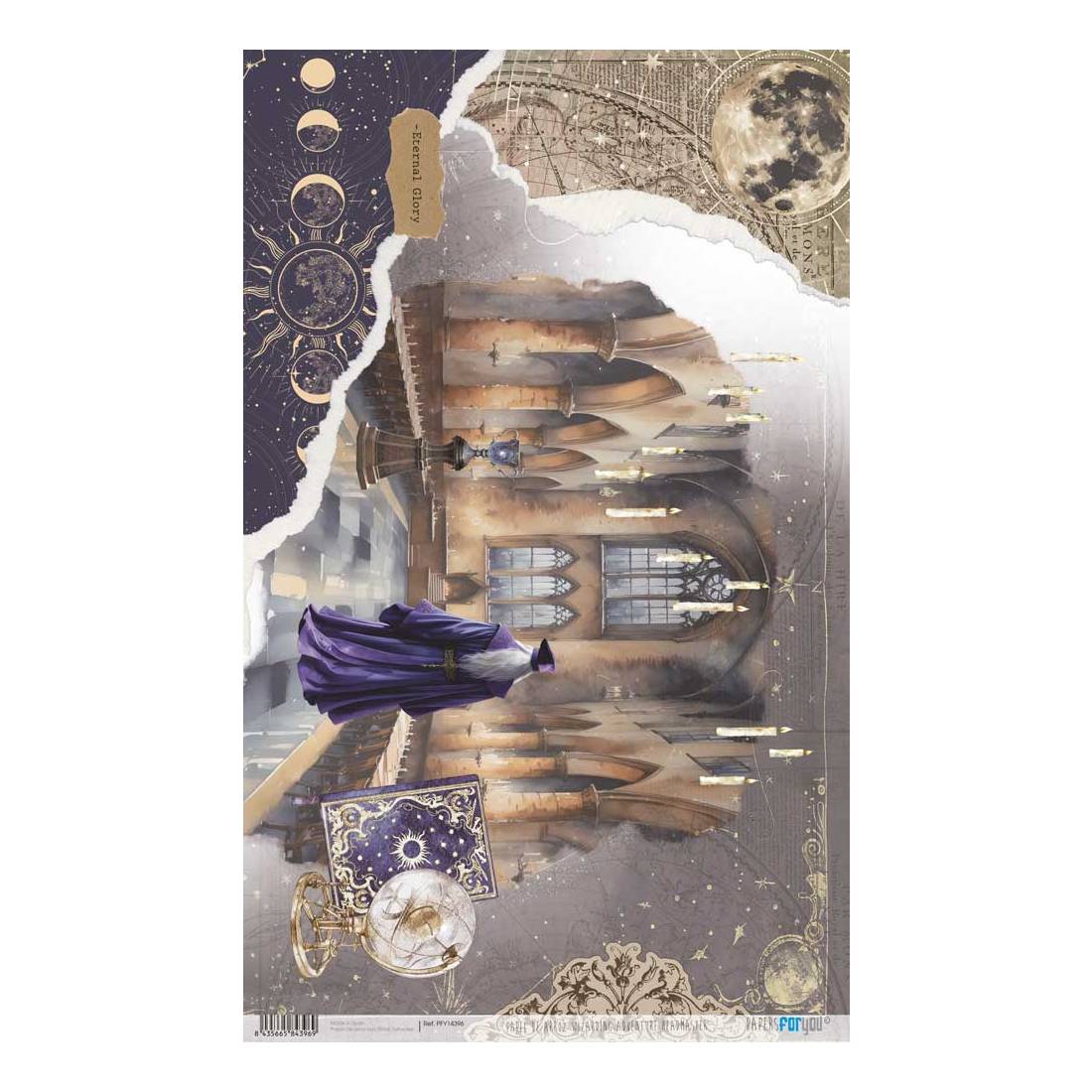 Papel de Arroz 54x33 cm Wizarding Adventure III Papers For You - Image 6