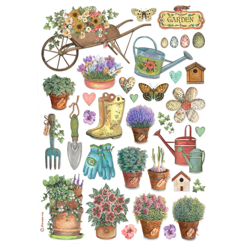 Papel de Arroz A4 Best Sellers Stamperia - Image 13