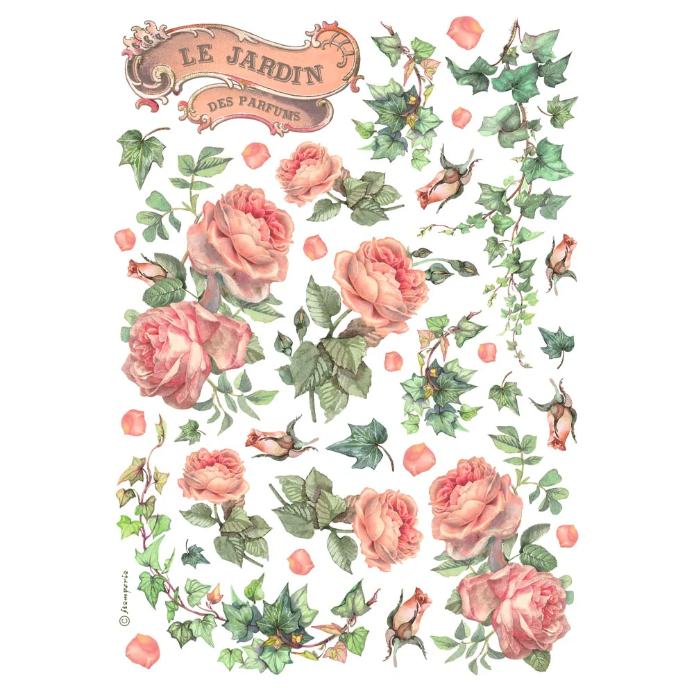 Papel de Arroz A4 Best Sellers Stamperia - Image 5