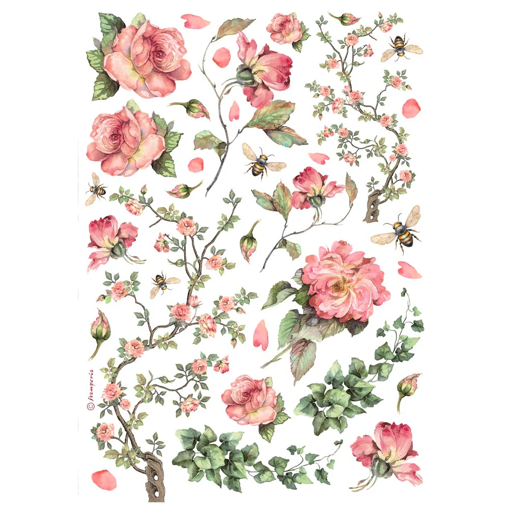 Papel de Arroz A4 Best Sellers Stamperia - Image 9