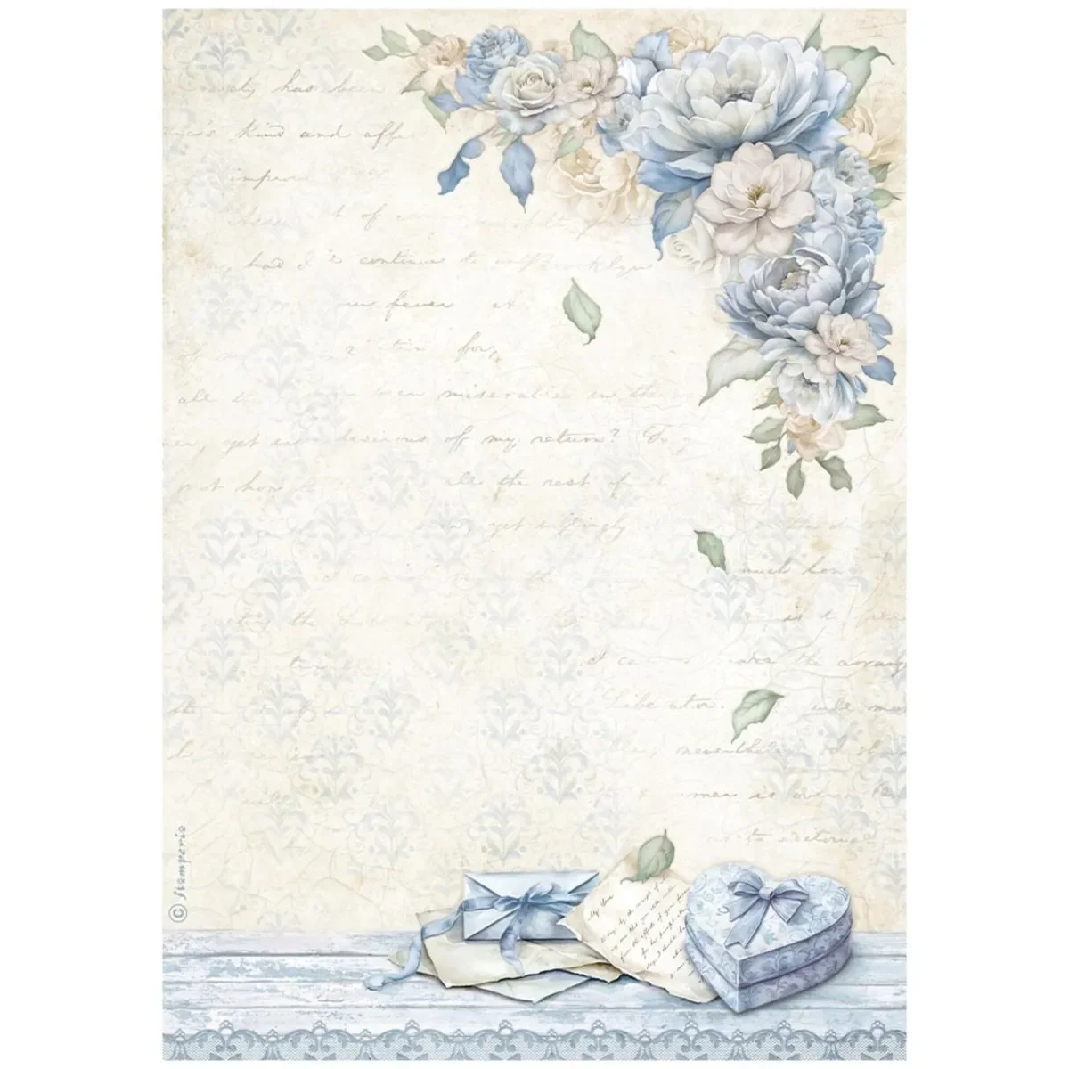 Papel de Arroz A4 Timeless Stamperia - Image 5