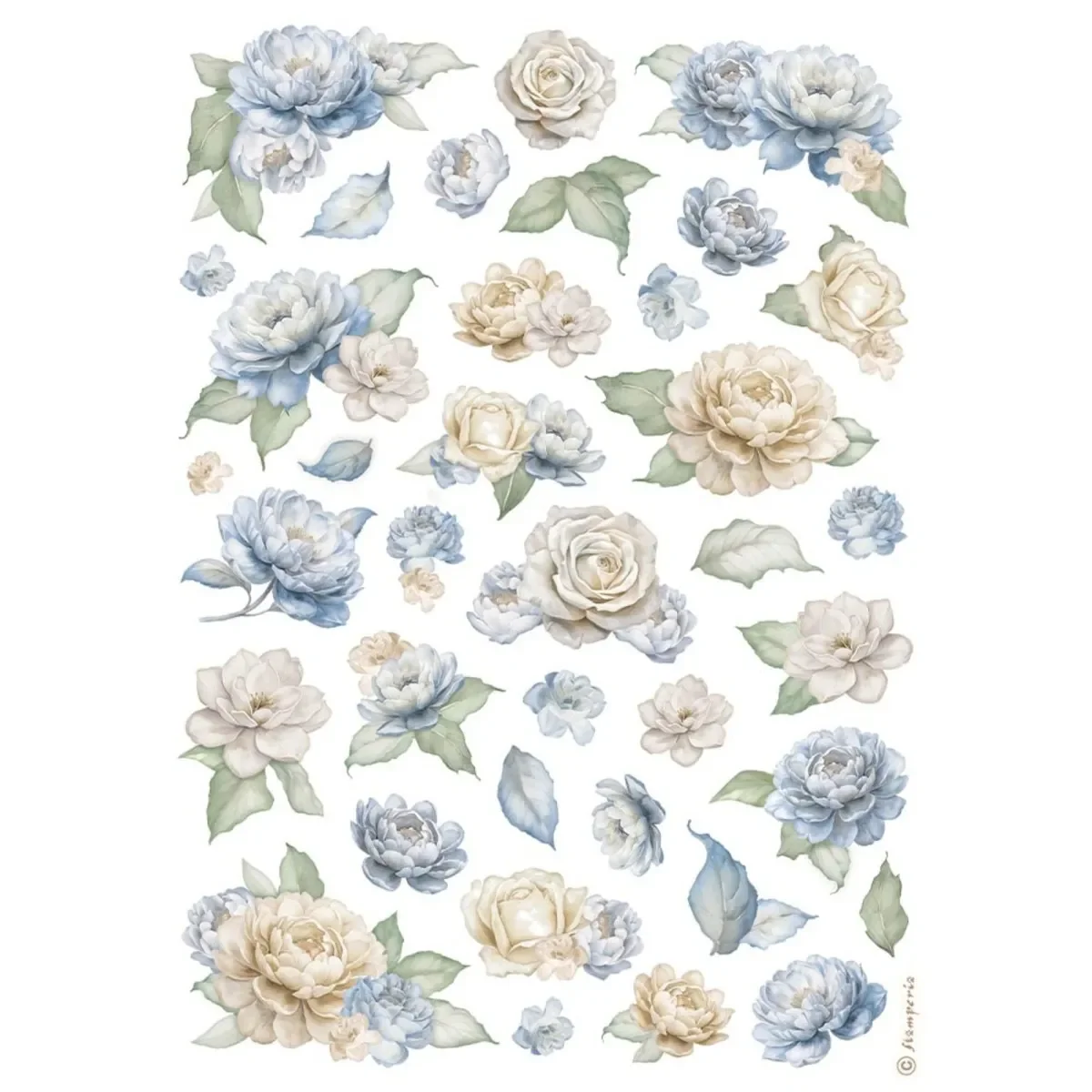 Papel de Arroz A4 Timeless Stamperia - Image 7