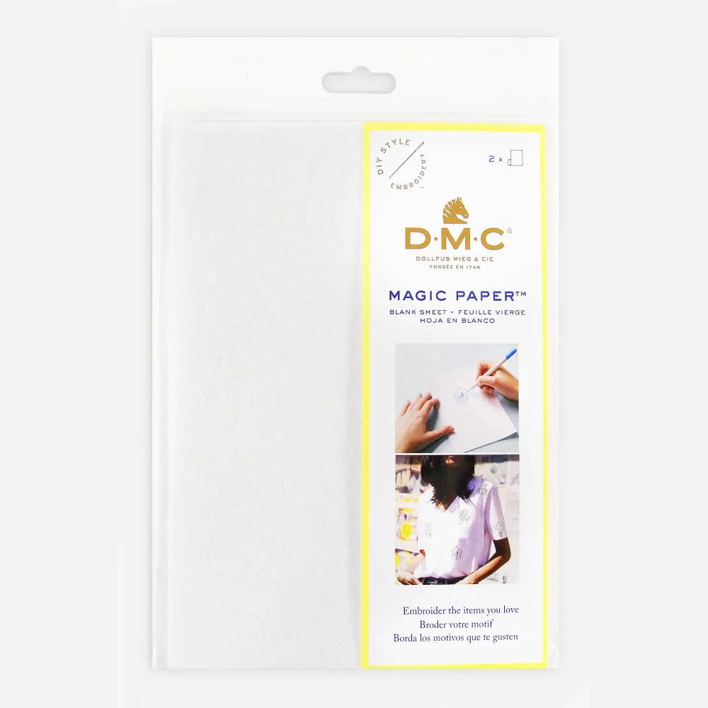 Papel Mágico para Bordar A5 Blanco DMC - Image 2