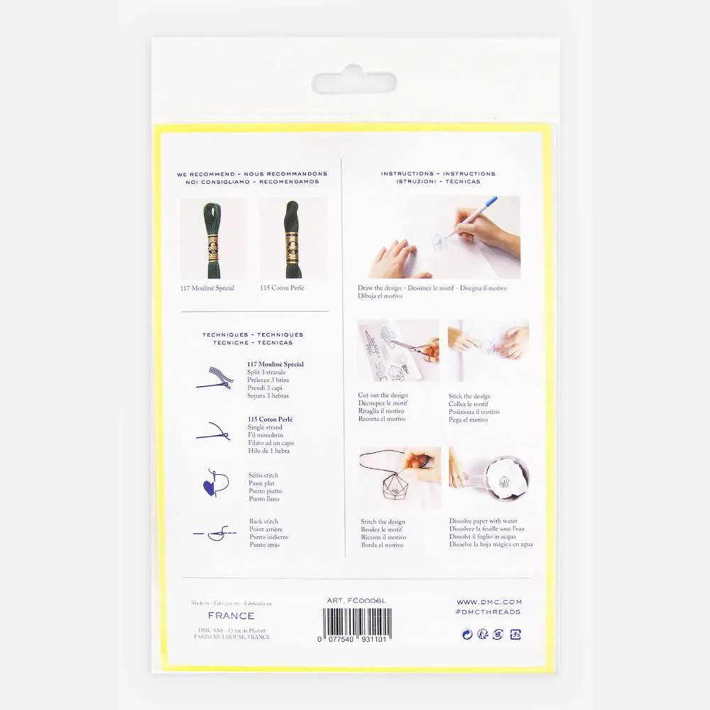 Papel Mágico para Bordar A5 Blanco DMC - Image 3