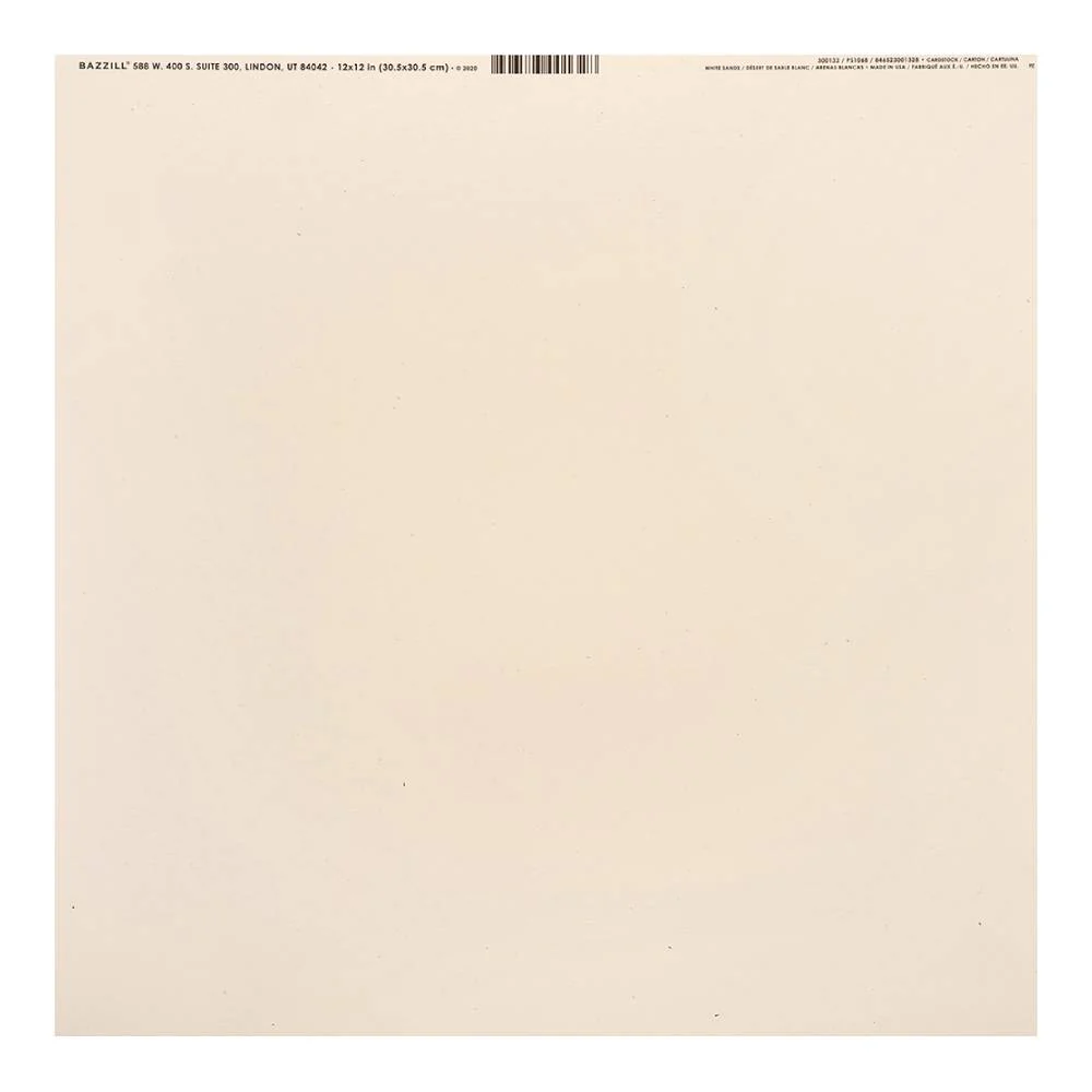 Papel Scrap Whitesands 12x12 Artemio