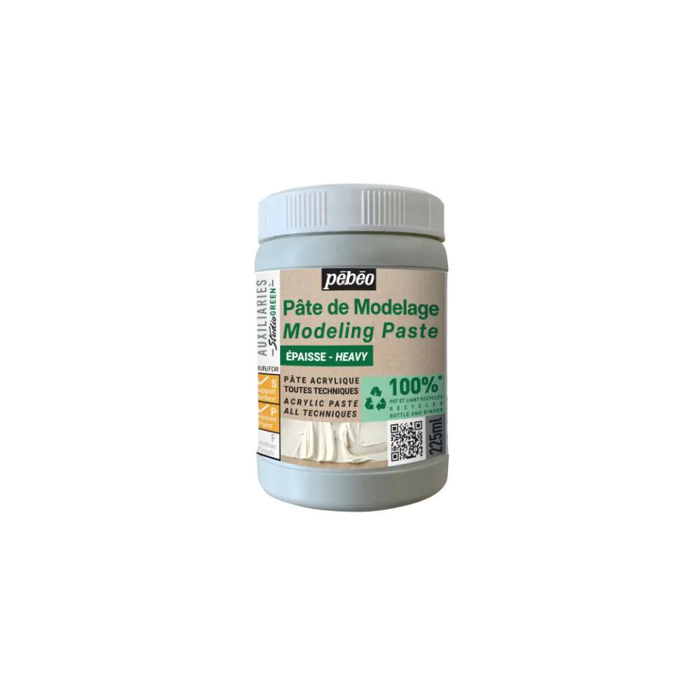 Pasta Modelar Espesa Studio Green 225ml Pebeo