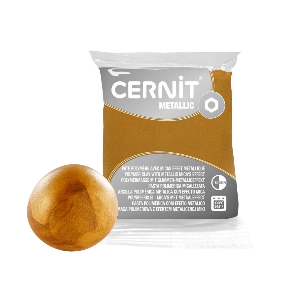 Pasta Modelar Metallic 56 gr Cernit - Image 2