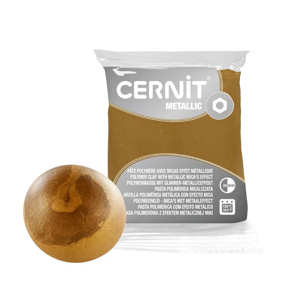 Pasta Modelar Metallic 56 gr Cernit - Image 4