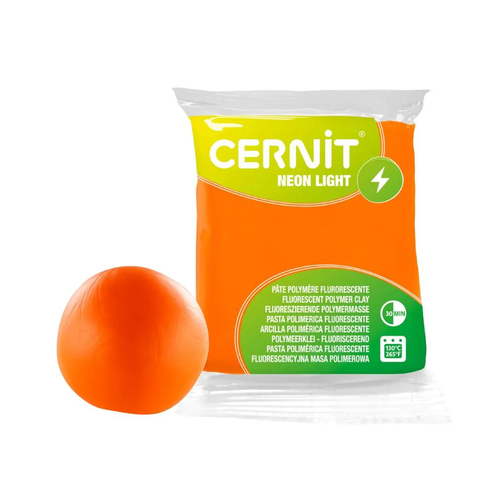 Pasta Modelar Neón 56 gr Cernit - Image 2