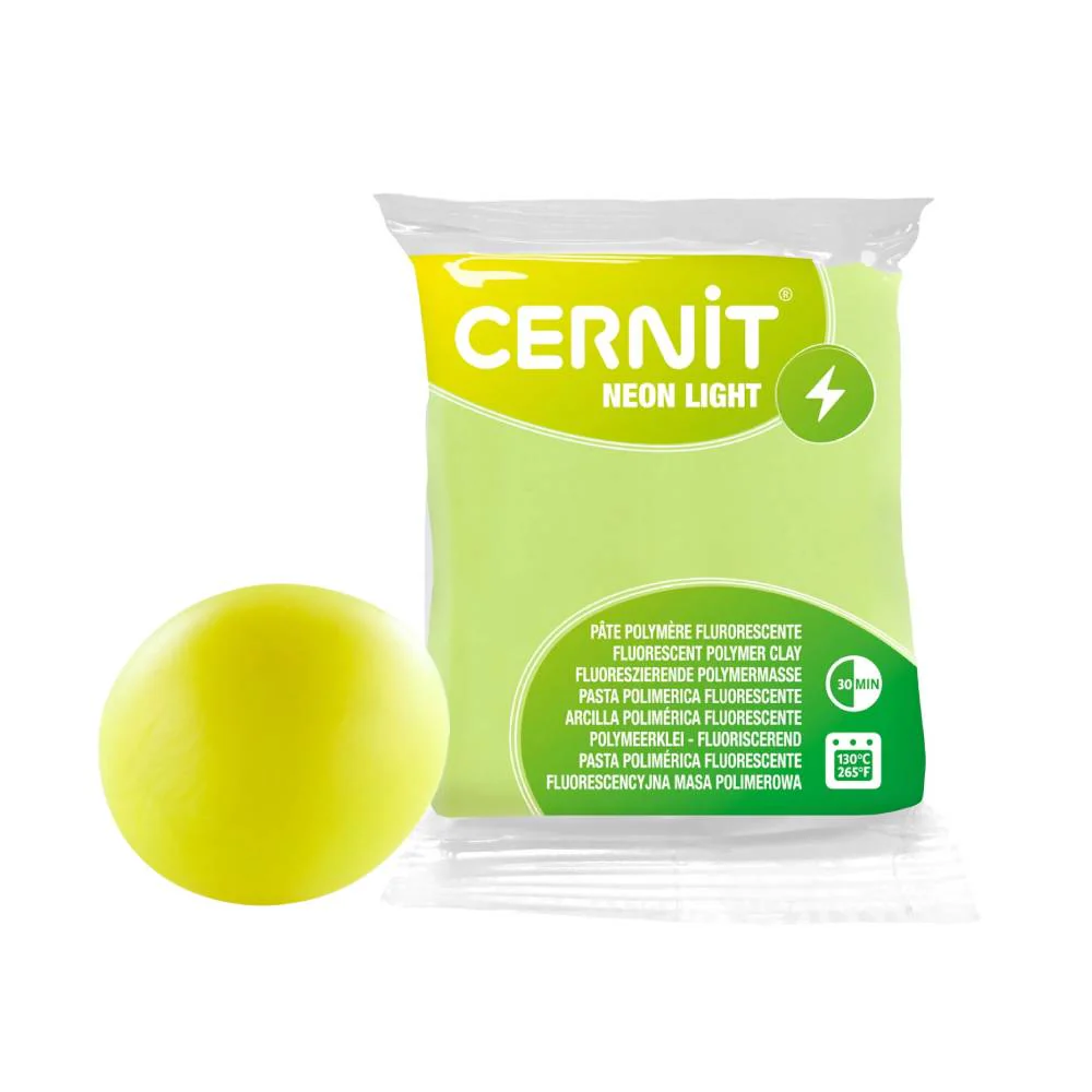 Pasta Modelar Neón 56 gr Cernit - Image 3