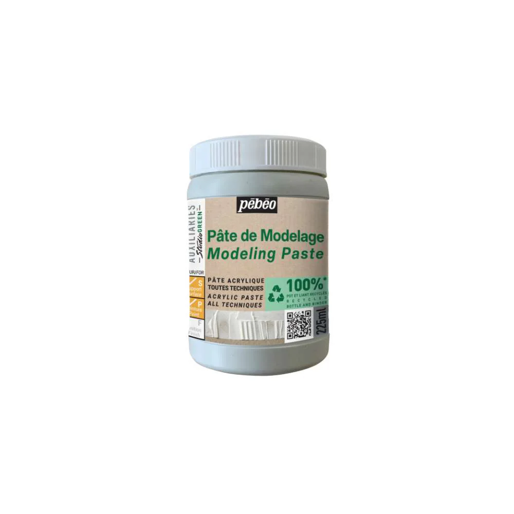 Pasta Modelar Studio Green 225ml Pebeo