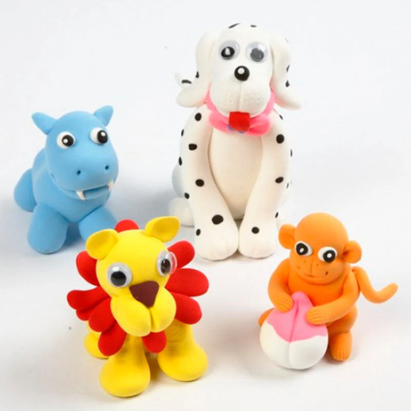 Pasta Moldear uso Infantil Silk Clay Secado Rapido Ligera 6 Colores 14grs - Image 2