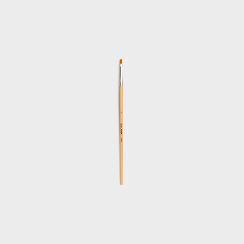 Pincel de Acuarela Sintético con Punta Plana de Amperse - Image 3