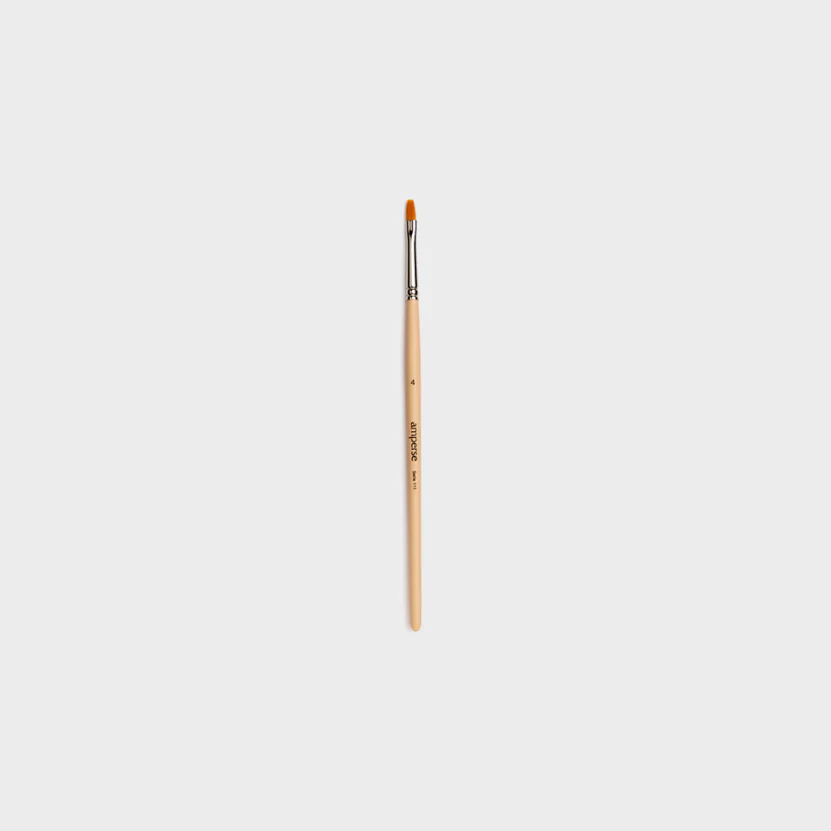 Pincel de Acuarela Sintético con Punta Plana de Amperse - Image 4