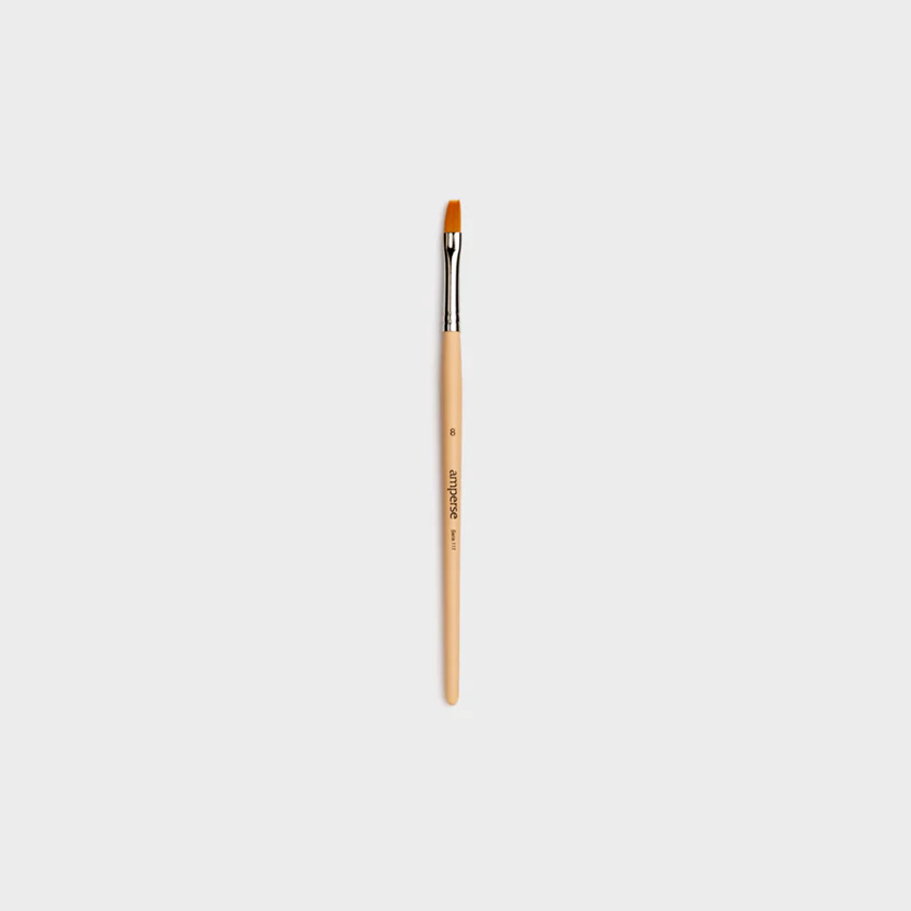 Pincel de Acuarela Sintético con Punta Plana de Amperse - Image 6