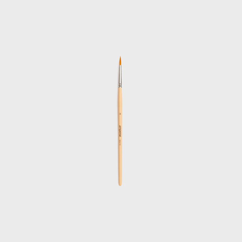 Pincel de Acuarela Sintético con Punta Redonda de Amperse - Image 8