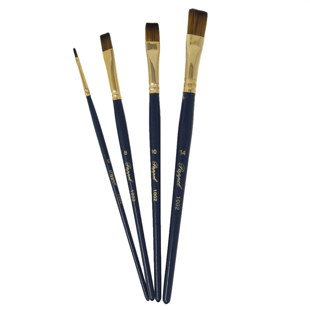 Pincel Nylon Plano 'Oro' S-1002 Pappel