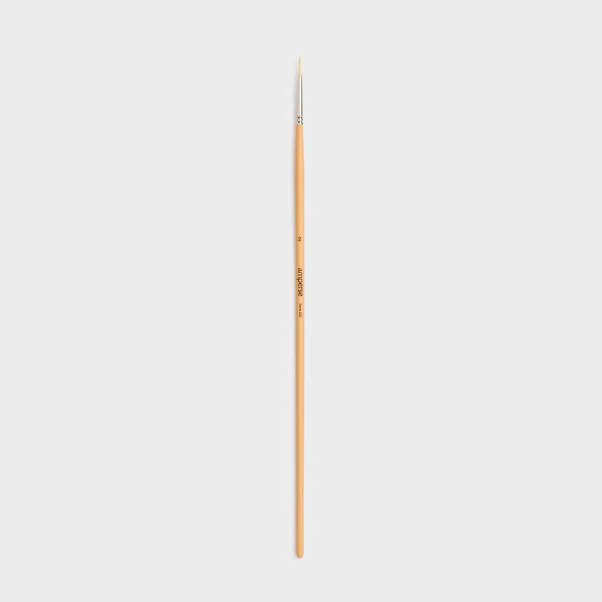 Pincel para Pintura Acrílica con Punta Redonda de Fibras Naturales de Amperse - Image 2